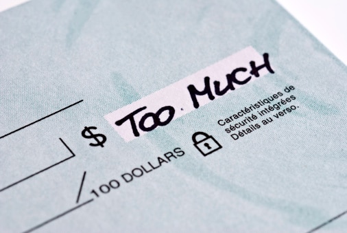 investors pay too much